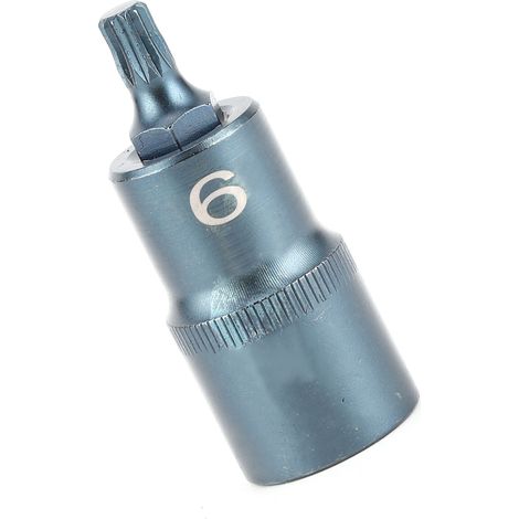 Clé à douille 12 pans à embout rapide en acier allié S2 antirouille, outil pneumatique électrique