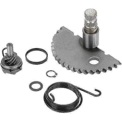 Ensemble pignon fou de démarreur en alliage d'aluminium compatible avec les scooters GY6 50CC 80CC 139QMB (1/5)