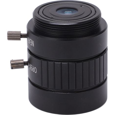 Objectif CCTV 3MP Monture CS 6mm Iris Manuel pour Caméra de Surveillance DIY (1/5)