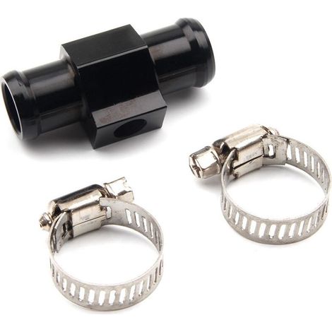(28MM)Capteur de Température de l'Eau, Adaptateur de Jauge de Tuyau de Température de l'Eau de Voiture Sonde de Température Joint de (1/3)