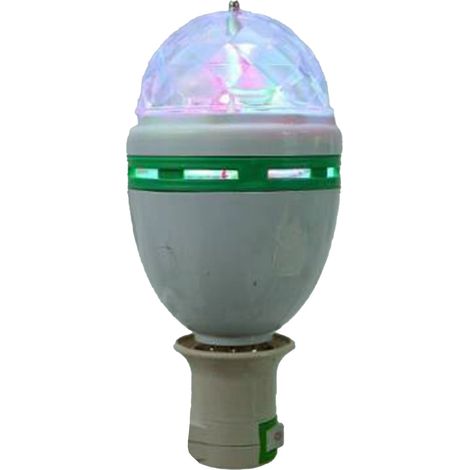 Lampada a led multicolore rotante con spina per illuminazioni da 17 cm (1/2)