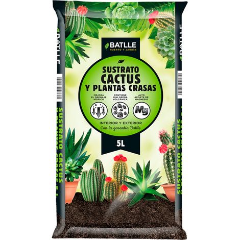 Substrat aéré et sain pour cactus et plantes succulentes BATLLE 5L