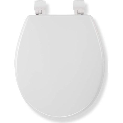 Croydex Round Anti-Bacterial Toilet Seat with Sit Tight Anti-Slip - Collerson (1/5)