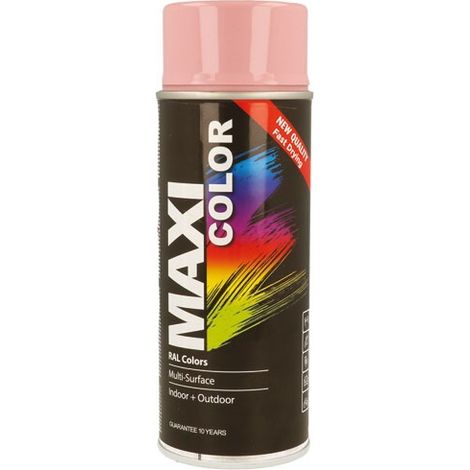 Vernice acrilica rosa chiaro lucida maxi colore RAL 3015 400 ml Motip