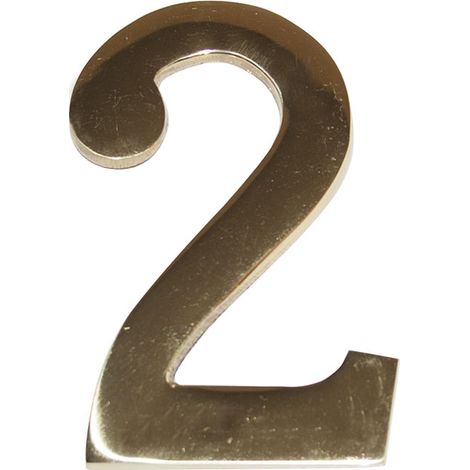 NUMERO LATON 10 CM Nº 2. EHL - EHLIS (1/2)