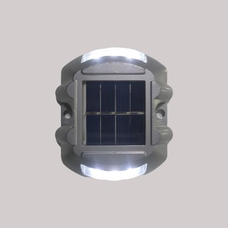 Lampes solaires pour terrasse, éclairage d'allée/de quai, LED sans fil, balises de signalisation extérieures étanches IP68