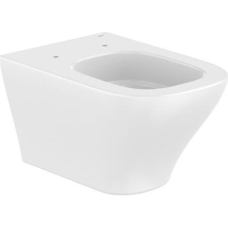 Optica Wand-WC spülrandlos aus Keramik Vortex, verdeckte Befestigung, ohne Sitz verkauft, weiß (A346V13000)