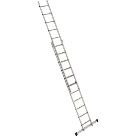 Euroline 202 Schiebeleiter 2x11 Sprossen (1/2)