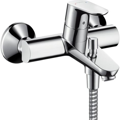 Hansgrohe Badewannenarmatur Focus E verchromt Wasserhahn Einhebelmischer