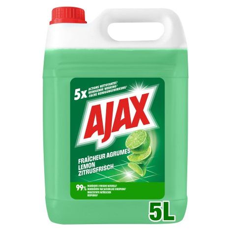 Nettoyant multi-usages Ajax Fraicheur Agrumes - Bidon de 5 L