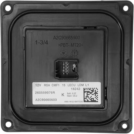 Xénon HID unité de Commande de Ballast de Phare 260559976R pour Megane 4 Phase 1 1.5 Blue DCI A2C90665603 (1/4)