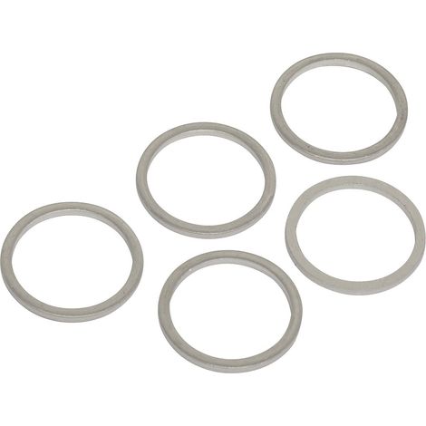 Sealey VS17SPW Sump Plug Washer M17 - Pack of 5