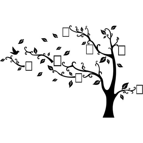 Arbre Mural 3D - Panneau Acrylique 138 x 100 cm - Décoration Murale pour Chambre d'Enfant Salon Chambre à Coucher - 1 Pièce (1/5)
