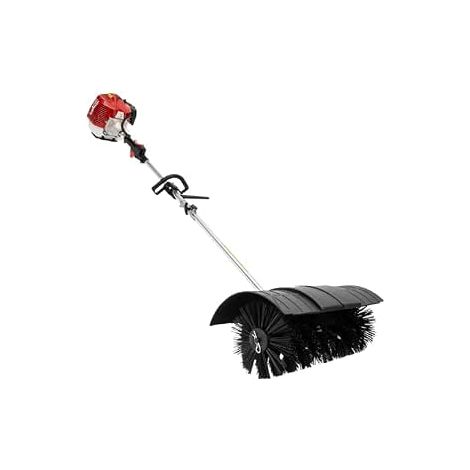 52CC Balayeuse à essence 2 temps Balai à essence avec brosse de 56 cm Largeur de brosse 1,7 kW Pelle à neige pour gazon artificiel Convient pour le nettoyage du gazon artificiel et des routes (1/5)