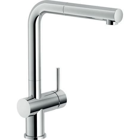 Einhand-Spültischbatt. Live f.UF-Mont.Hebel seitl. m.Geschirrbr. verchr.Nobili (1/2)