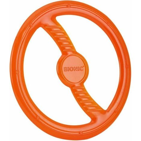 Bionic Toss-n-Tug giocattolo per cani arancione resistente galleggiante