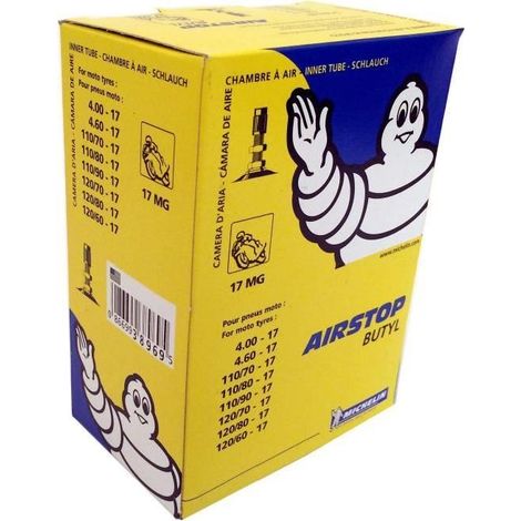 Chambre à air Michelin MG 4.60-17 110/70-17 120/70-17 130/80-17 pour moto