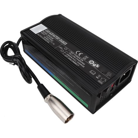 Chargeur pour trottinette électrique, adaptateur secteur pour trottinette électrique, 115-230V, prise standard britannique. (1/5)