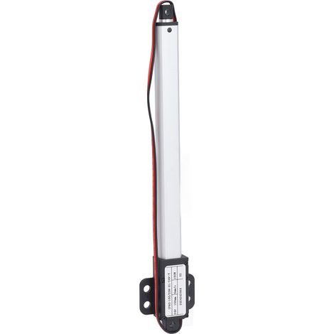 Actionneur linéaire électrique mini course 150 mm poussée 150 N vitesse 4 mm/s moteur linéaire automatique 24V CC (1/5)