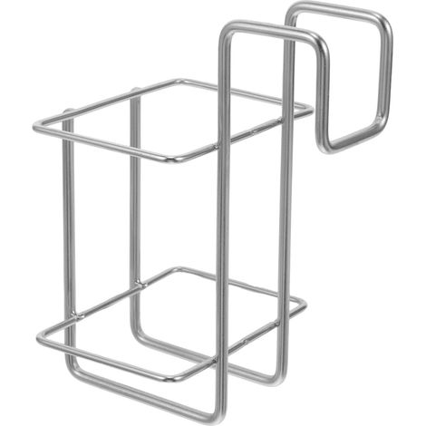 KICHOUSE en acier inoxydable avec porte bouteilles