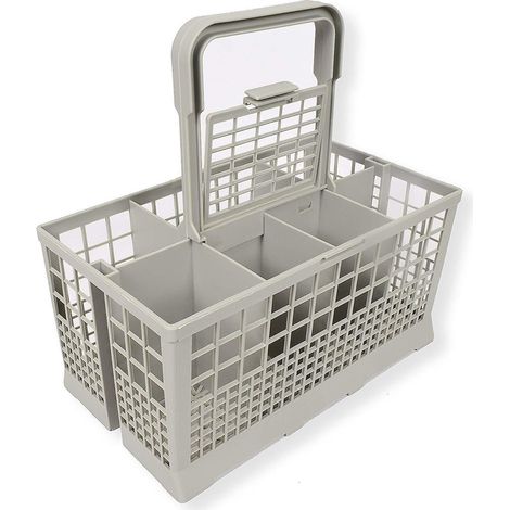 Panier universel pour lave-vaisselle, boîte de remplacement pour panier de lave-vaisselle multi-usages (1 pièce, gris) (1/5)