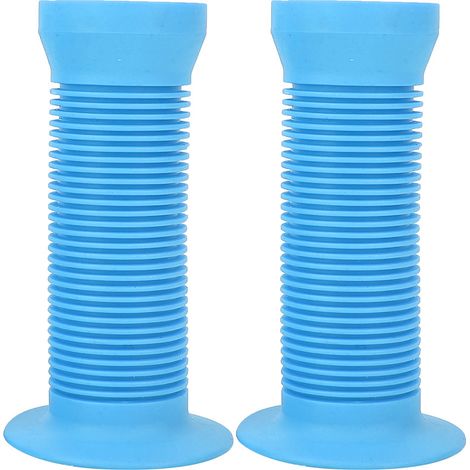 Poignées antidérapantes pour guidon de vélo et trottinette enfants - Bleu (1/5)