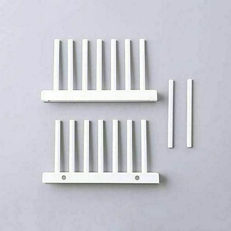 Utensils of kitchen Assiette Rack Assiette Rack Kitchen Rack Draining rack (White)- (1/3)