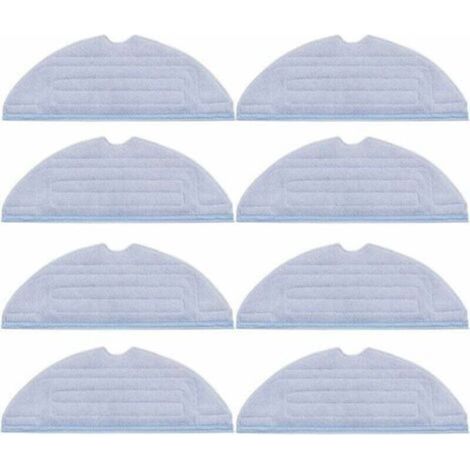 Lot de 8 lingettes de rechange pour Roborock S7 T7S T7S puls G10 accessoires, microfibre douce, lavable et réutilisable (1/5)