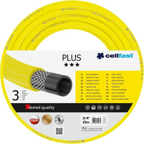 Manguera de jardín Cellfast plus de 3/4" y 25 m (1/3)