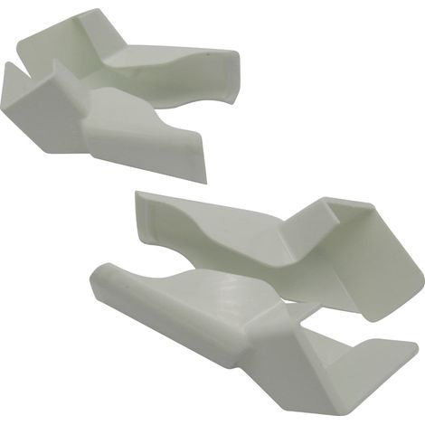 Gutter Spout Extensions 4pcs (Caravan RV Motorhome Plastic White) (1/5)