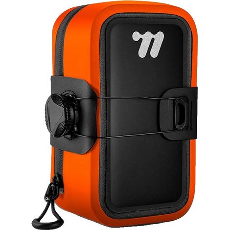 Borsa impermeabile, struttura leggera, colore arancione acceso (1/2)