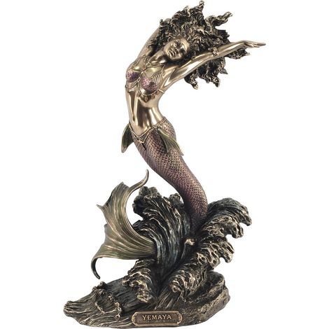 Signes Grimalt Figurines en bronze Yemaya Bronze Goldo 9x20x27cm 39277