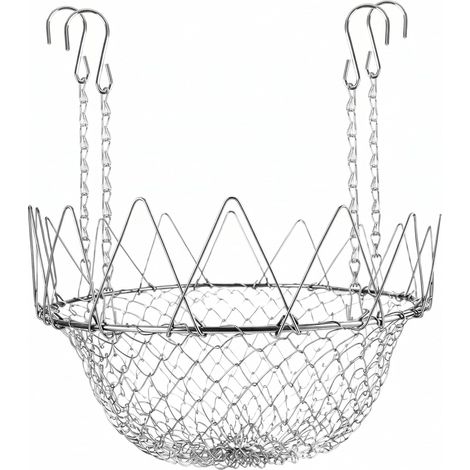 Support réglable pour pots de fleurs, insert, supports métalliques 30 à 45 cm large (1/5)