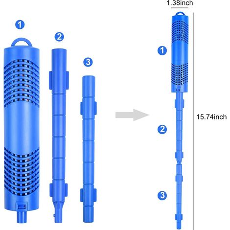 Depuratore di acqua minerale per piscina e vasca da bagno, filtro blu ecologico, dispositivo per la pulizia dell'acqua del rubinetto - ALTRO (1/3)