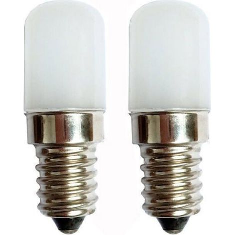 Ampoule LED E14 - 2 W - 6000 K - 180 Lm - Pour Réfrigérateur - Lot De 2 (1/4)
