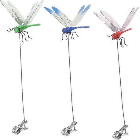 Nouveau produit amélioré (lot de 3) : Répulsif à clipser Dragonfly Wingman, concept naturel et biologique, contre les taons et les mouches à cheval (1/4)