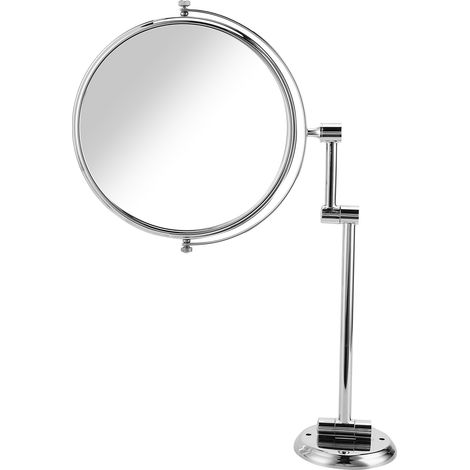 Miroir de Maquillage Murale Salle de Bain Élégant Accessoire Cosmétique Électrodoré (1/5)