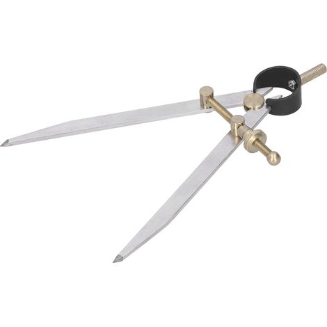 Spacing gauge, fitter's compass, woodworking, border marking tool, leather tools 6" (1/5)