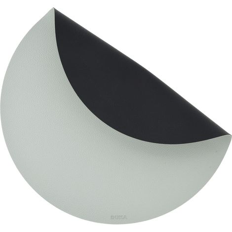 Posavasos redondo Baldur de 38 cm, gris-negro, Duka