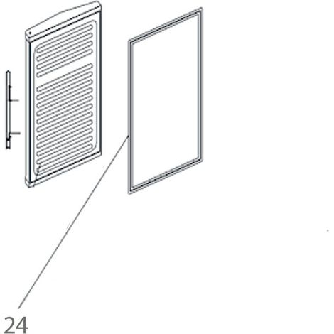 Guarnizione della porta codice di riferimento 24 (parte del congelatore) - Frigorifero, congelatore - HAIER - 4371262