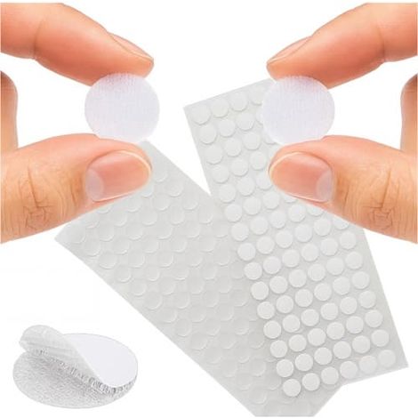 Velcro rond 28 mm, 500 pièces - Autocollant (1/5)