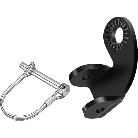 1 kit universel de remorque de vélo - Adaptateur d'embrayage - Accouplement d'essieu - Remorque de vélo - Attelage supplémentaire pour remorque Qeridoo Trixie Hamax Thule