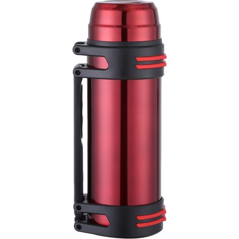 Bouteille Thermique - Acier Inoxydable 304 - Double Paroi Vide - 2 L - Pour Randonnée Camping Voyage - 1 Pièce (1/5)