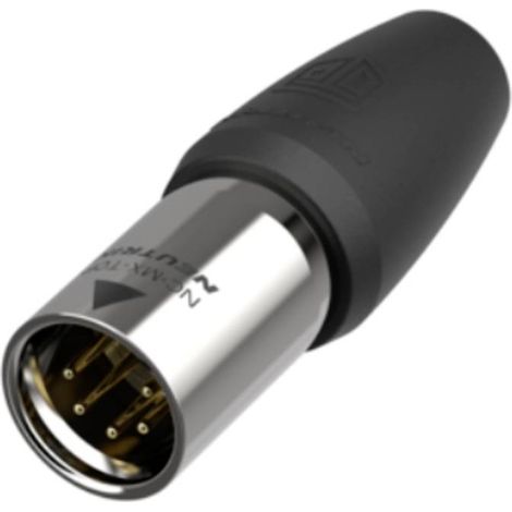 Neutrik NC5MX1-TOP Connettore XLR Spina dritta Numero Poli (num): 5 Nero 1 pz. (1/2)