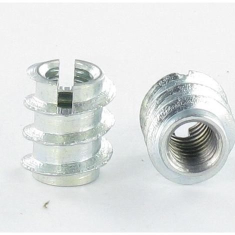 Insert Fendue Acier zingué M8 15X13-1 pièce