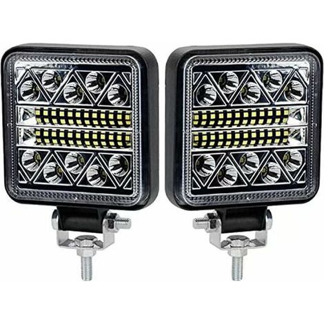 BR-Vie 102W LED Faro da lavoro 10200LM LED Luci di retromarcia 12V, Faretti LED per auto, trattore, barca, camion 12-24V, 2 pezzi (1/5)