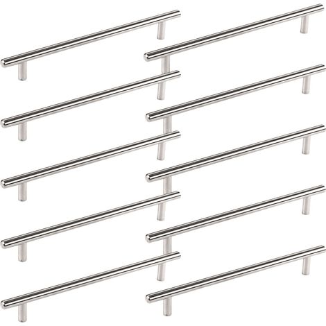 SO-TECH - lot de 10 Poignée de meuble III - Entraxe 160 mm - Pour cuisine, salle bain, armoire, commode, tiroir (1/5)