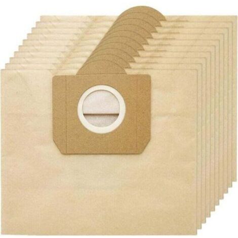 10 Bolsas para Aspiradora, XU, Bolsas para Polvo, Bolsas de Filtro de Papel, Accesorios para Aspiradora Compatibles con la Serie WD3 A2204/ - (1/4)