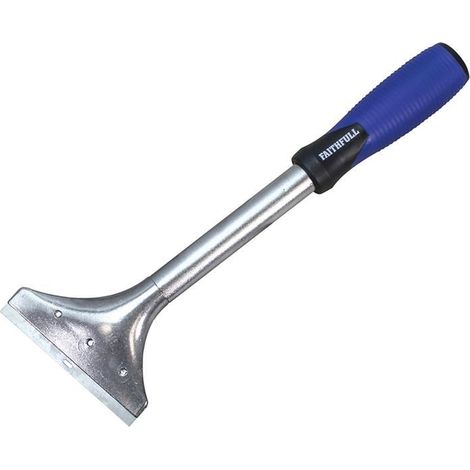 Faithfull Soft-Grip 4in Long-Handled Heavy-Duty Scraper (1/5)