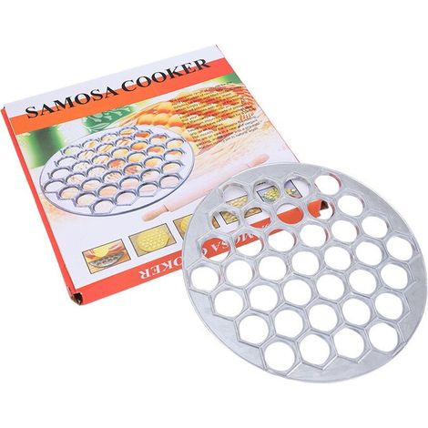 37 trous boulette moule outils boulette fabricant ravioli aluminium moule boulettes Kitc (1/3)
